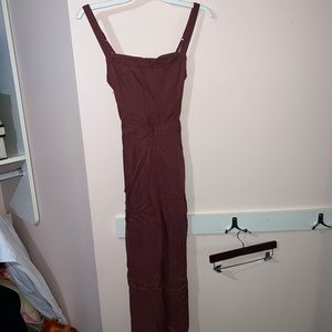 A & F Mauve Jumpsuit